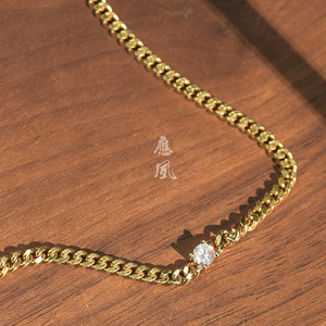 自由古巴.之20分钻石 古巴链 项链版