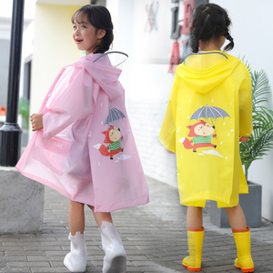 韩国日本时尚可爱儿童幼儿园书包位雨衣便携背包雨衣雨披防风防雪