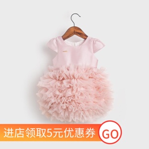 女童宝宝1-2周岁礼服衣服儿童婴儿宴花童蓬蓬纱公主连衣裙子夏潮