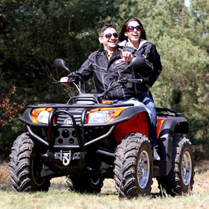 现货500cc电喷四驱自动档越野双人沙滩车 atv四轮山地车全地形车