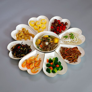 团圆饭盘子拼盘