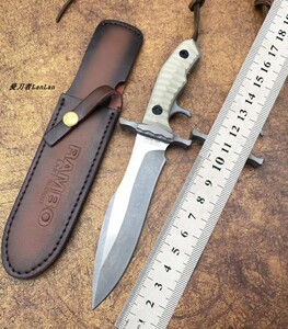 原装正品史泰龙同款mk9双护手加长型战术多功能高硬度a8钢刀具