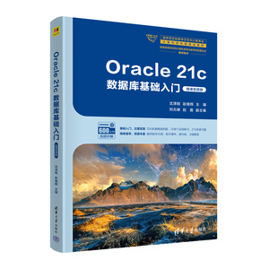 【官方正版新书】Oracle 21c数据库基础入门（微课视频版） 沈泽刚、赵绪辉、刘允峰、赵震 清华大学出版社 关系数据库系统