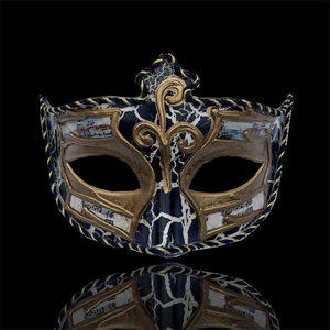 万圣节面具成人假面威尼斯cos 化妆舞会道具派对古风半脸面罩男女