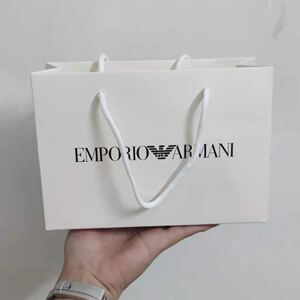 00李泽斌丶淘宝阿玛尼手表袋 armani专柜时尚配套手提纸袋通用包装
