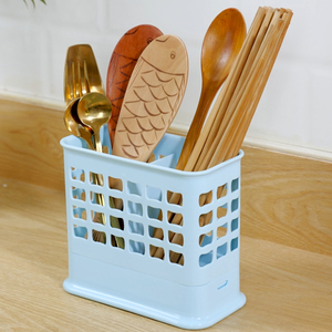 【做品质 】家用厨房饭馆筷子筒架塑料餐具笼架沥水收纳筷架筷笼