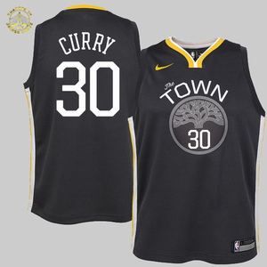金州勇士 nike耐克 库里curry 老款 黑橡树 大童 女swingman球衣