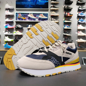 李宁休闲鞋男女款2020新品001原点情侣复古时尚老爹鞋agcq065 088