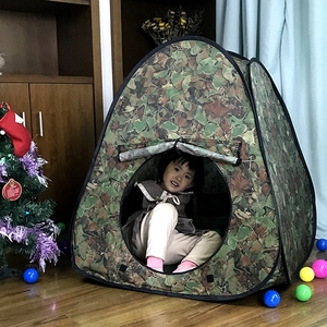 儿童帐篷户外野营可折叠便携式速开室内男孩游戏屋宝宝分床玩具屋