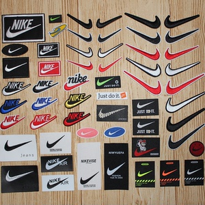 nike耐克布贴织唛运动服破洞修补品牌logo图案商标半袖装饰大小号