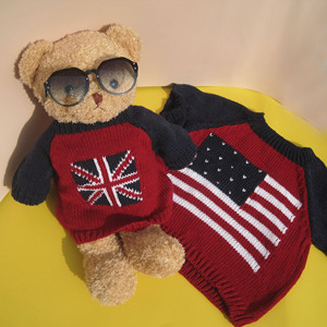 毛绒玩具泰迪熊大号衣服小熊公仔玩偶布娃娃穿的替换毛衣大熊可穿