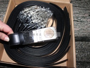 老款黑色87滚珠内腰带腰带