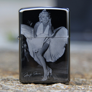 香港正品大亨tycoon煤油打火机 梦露 纯铜创意防风超薄包邮