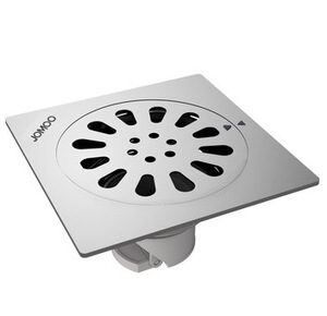 jomoo/九牧卫浴防臭地漏100*100方形防虫防臭不锈钢【限自提】