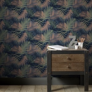 格兰布朗壁纸金属风潮现代美式作旧欧式客厅卧室壁纸纯纸无纺原创