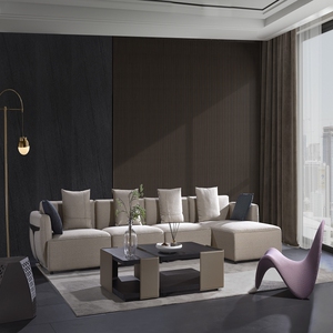 左岸风情 莫瑞尼系列 1050布艺沙发