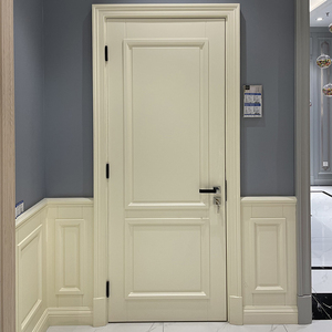 伯艺木门西耶那系列简美风格实木复合烤漆木门xymm001b