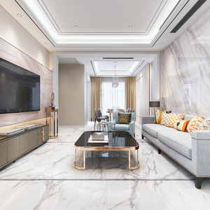 简一大理石瓷砖餐厅