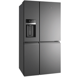 aeg十字对开门冰箱家用大容量风冷无霜aqe6879ba