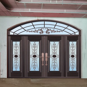 推拉门两轨四扇别墅客厅隔音玻璃铝合金移门0人付款2130