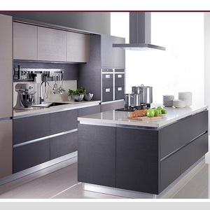 德贝厨柜 定制橱柜 现代简约 卡其色 (斯玛特)居然之家