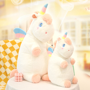 赛特嘟嘟正版彩虹独角兽公仔毛绒玩具布偶娃娃女生儿童生日可爱礼