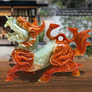 玉麒麟摆件客厅