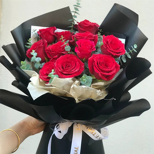11朵红玫瑰花束生日求婚鲜花女友广州越秀天河海埔鲜花配送包邮
