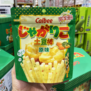 山姆代购日本进口卡乐比calbee薯条三兄弟土豆棒色拉海苔黄油原味