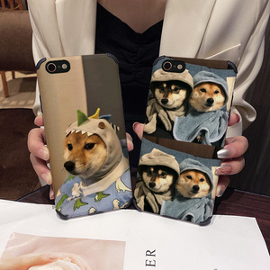 网红柴犬狗狗适用于vivox50一加9华为小米9pro任意机型搞怪手机壳