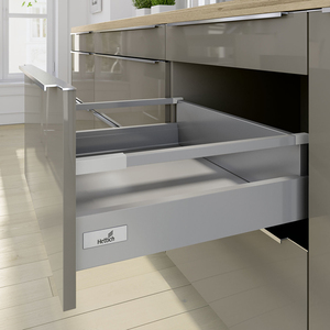 德国海蒂诗hettich豪华阻尼高帮抽屉骑马抽家用收纳五金