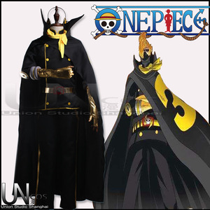 海贼王one piece 山治 杰尔玛66 战斗服 cosplay服装实拍