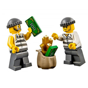 lego 乐高 城市 人仔 小偷 thief cty480 cty481 60049 city