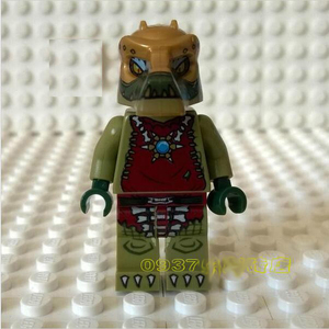 lego 乐高 气功传奇 净人仔 chima loc023 鳄灵王 出自70006
