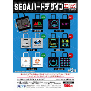 虾壳社 预售日本PROOF扭蛋 SEGA 设计环保袋 游戏 手柄 世嘉 小包