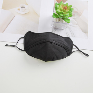 黑色棉质口罩