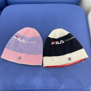 斐乐儿童帽子专柜正品21年冬季新款中大童针织套头帽k17b143505