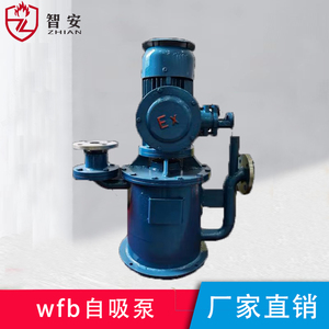 自吸式WFB型水泵无密封自控自吸泵化工排污抽水泵