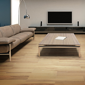 菲林格尔实木复合地板0级环保无胶锁扣安装白蜡木e06