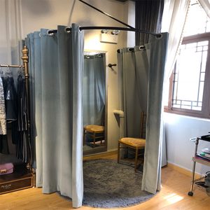 试衣间门帘服装店个性创意
