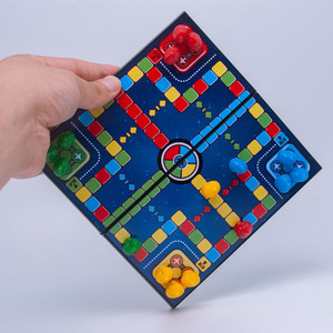 儿童磁性可折叠磁力飞行棋跳棋象棋斗兽棋益智棋类亲子玩具礼物
