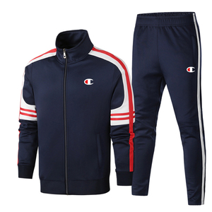 冠军总督品牌套装男运动服女秋季开衫外套休闲情侣款跑步衣服潮牌