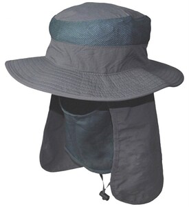 夏季户外遮阳帽徒步渔夫帽骑行登山防晒抗紫外线圆形男女丛林帽子