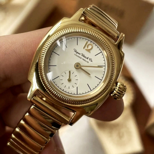 日本vague watch co.手表女款轻奢小众中性男士表复古中古小金表