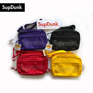 现货Supreme 18FW 45th Shoulder bag 小挎包 斜挎包 单肩包 腰包