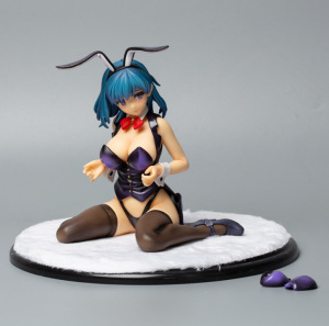 深崎暮人 跪姿吹石花 兔女郎 美少女 绅士款 模型手办