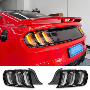 福特野马后尾灯改装15-21款mustang专用流水尾灯多模式后尾灯总成