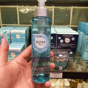 国内【专柜正品】欧舒丹 清泉水润洁面啫喱195ml清爽保湿 洗面奶