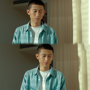 发财日记张一山天意同款衬衫牛仔男长袖衬男士棉衬休闲男休闲衬衣