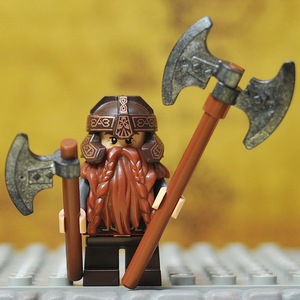 lego lor013 金雳 gimli 矮人 魔戒 指环王 乐高 人仔